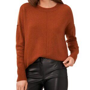 Vince Camuto Womens Cozy Crewneck Long-Sleeve Extend-Shoulder Sweater – Size XL